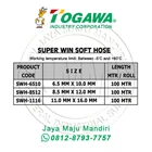 TOGAWA PVC HOSE - SUPER WIN SOFT HOSE 8.5mm X 12.5mm  - Japan 3