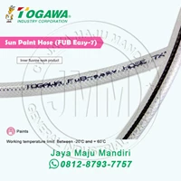 SELANG PVC TOGAWA - SUN PAINT HOSE (FUB EASY-7) 7 mm - Japan