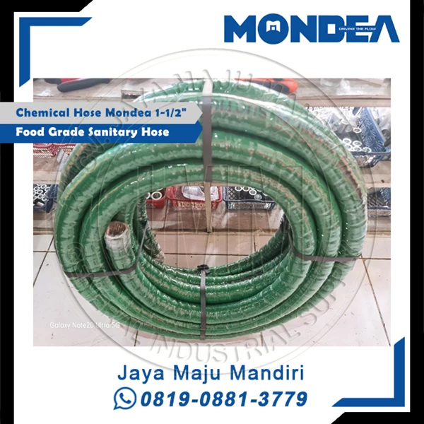 Selang Mondea - Chemical Hose Mondea 1-1/2" Food Grade Sanitary Hose 38mm