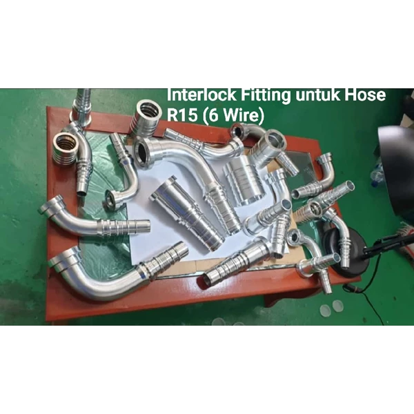 Interlock Fitting & Ferrul Selang R15