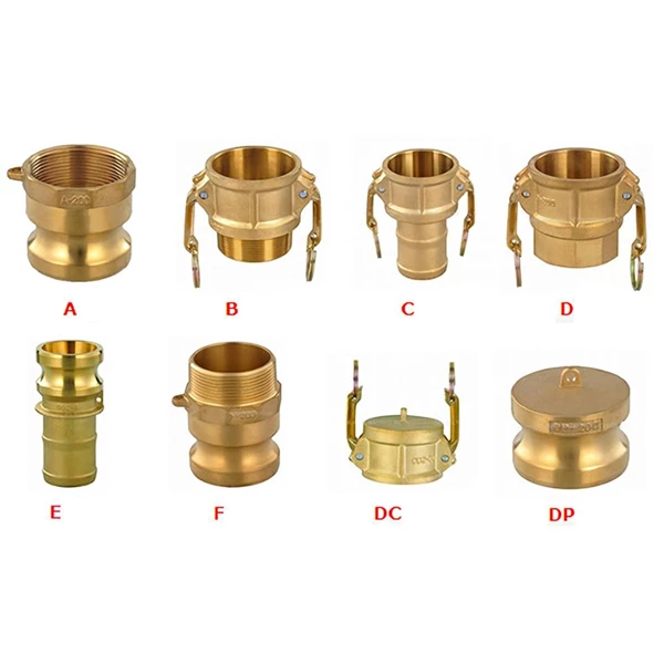 Camlock Brass Idustrial Hose 1/2" s/d 8"