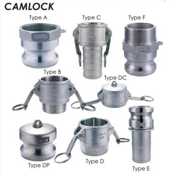 Coupling Camlock Clam Hose Bahan Stainless Steel SS304 SS316